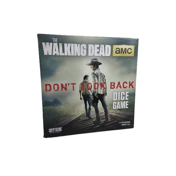 THE WALKING DEAD DON'T LOOK BACK DICE GAME COMPLETE CRYPTOZOIC 2014 LOVELY - Picture 1 of 3